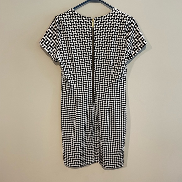 Michael Michael Kors Houndstooth Dress Size Medium - Picture 4 of 11
